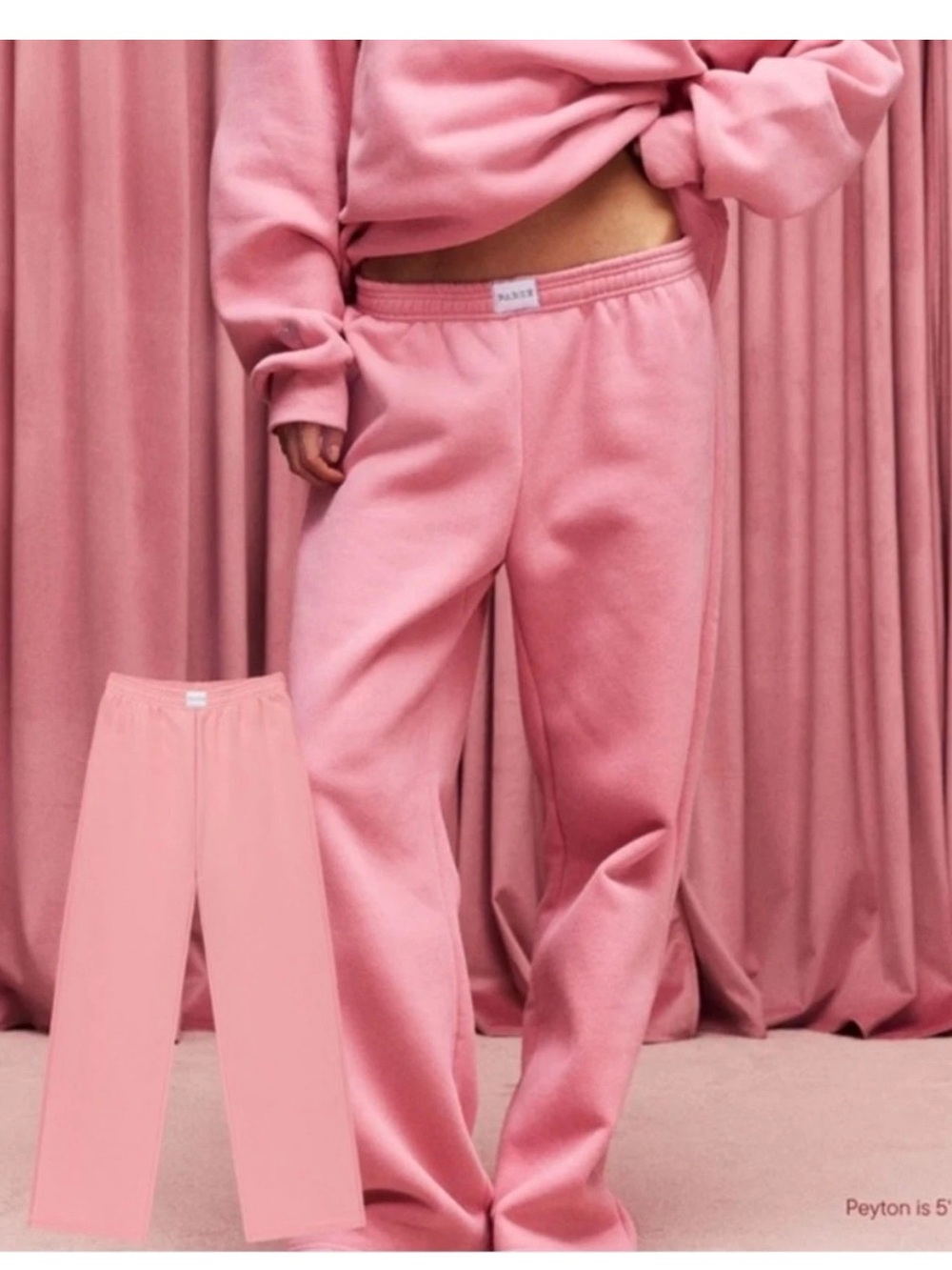 PARKE Boxer Sweatpants in Pink
